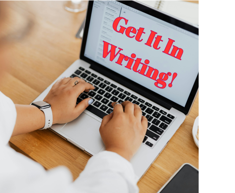 Get It In Writing: Letter of Resignation – Term Clerks